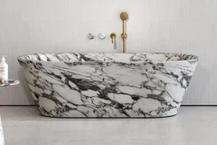 Chiuvetă de piatră și cadă